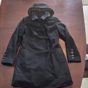 Le Chateau Black Wool Coat